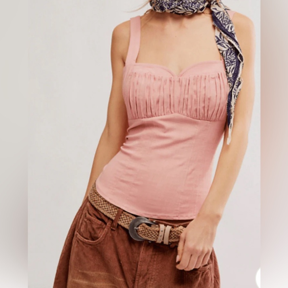 Free people Sasha Corset Top size large